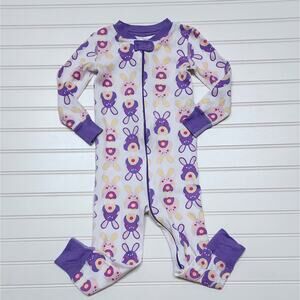 Hanna Andersson Bunny Sleeper Pajamas Size 3